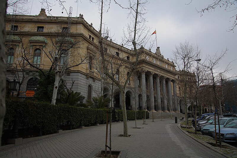 Edificio de la Bolsa de Madrid