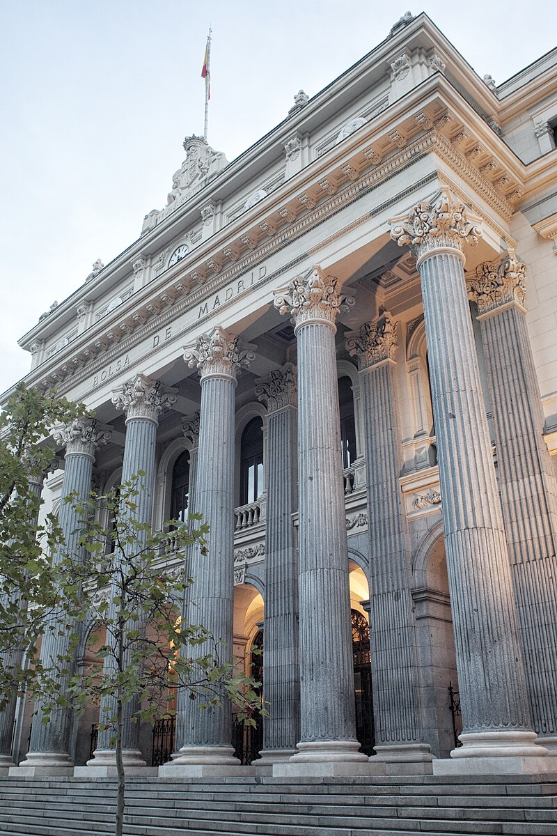 Edificio de la Bolsa de Madrid