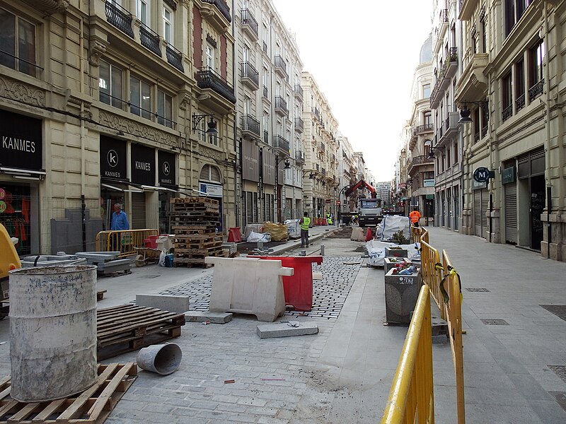 Obra urbana en España