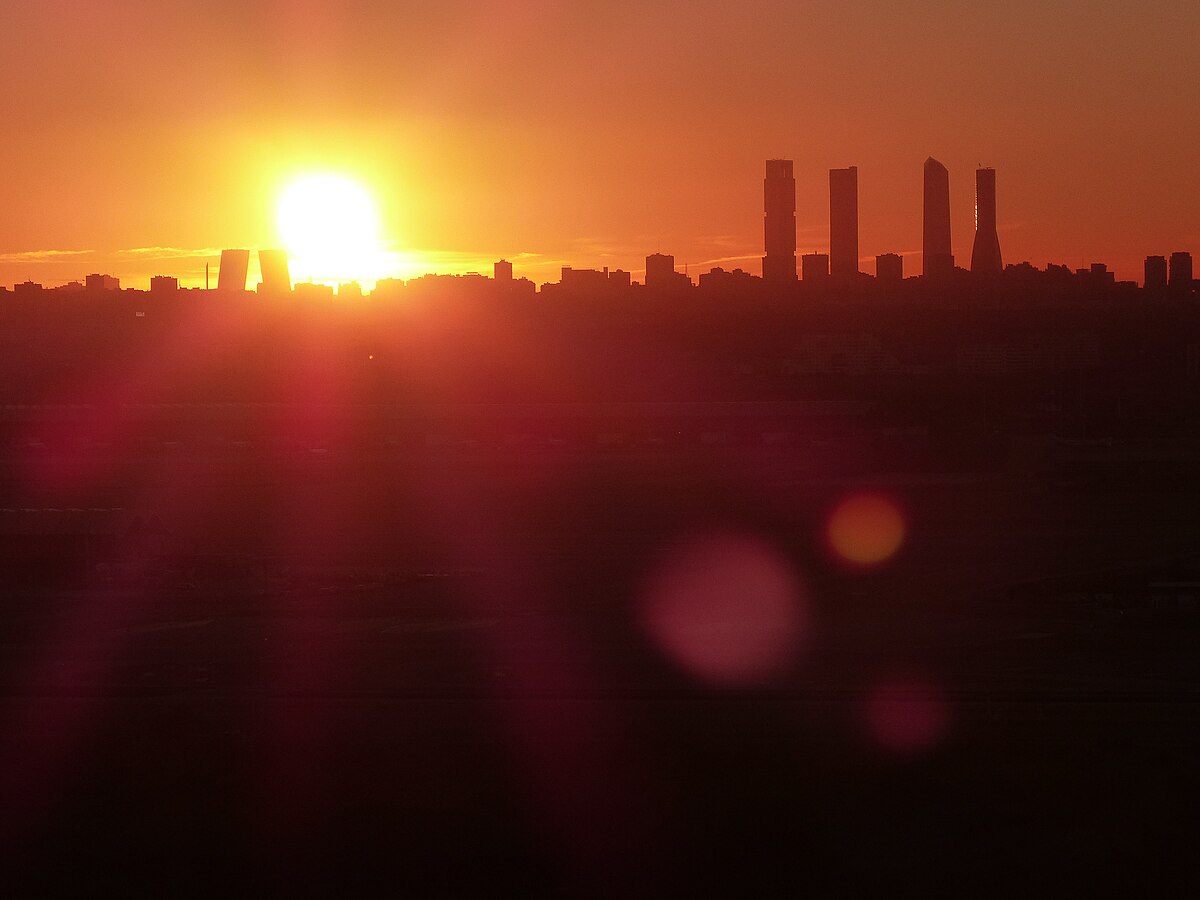 Skyline inmobiliario de Madrid
