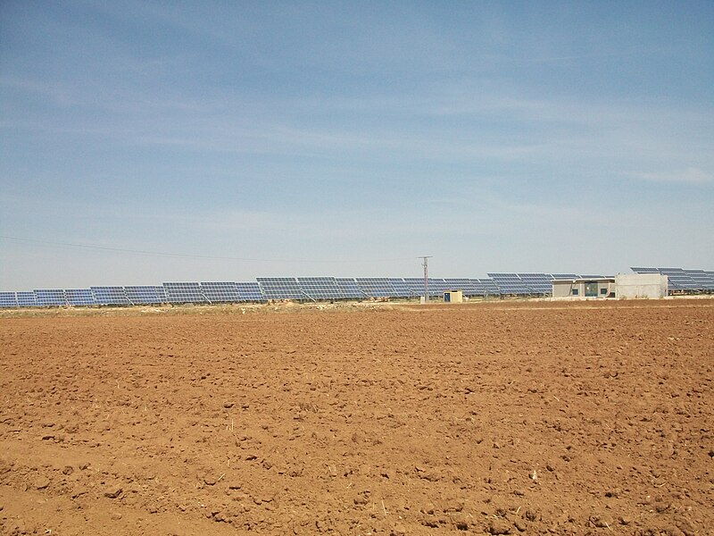 Parque solar fotovoltaico en Pedro Muñoz