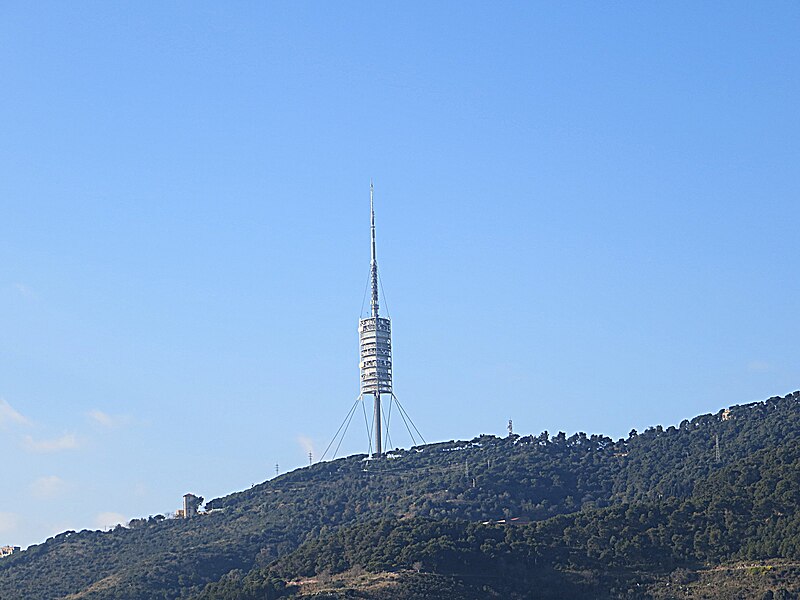Torre de Collserola, en Barcelona